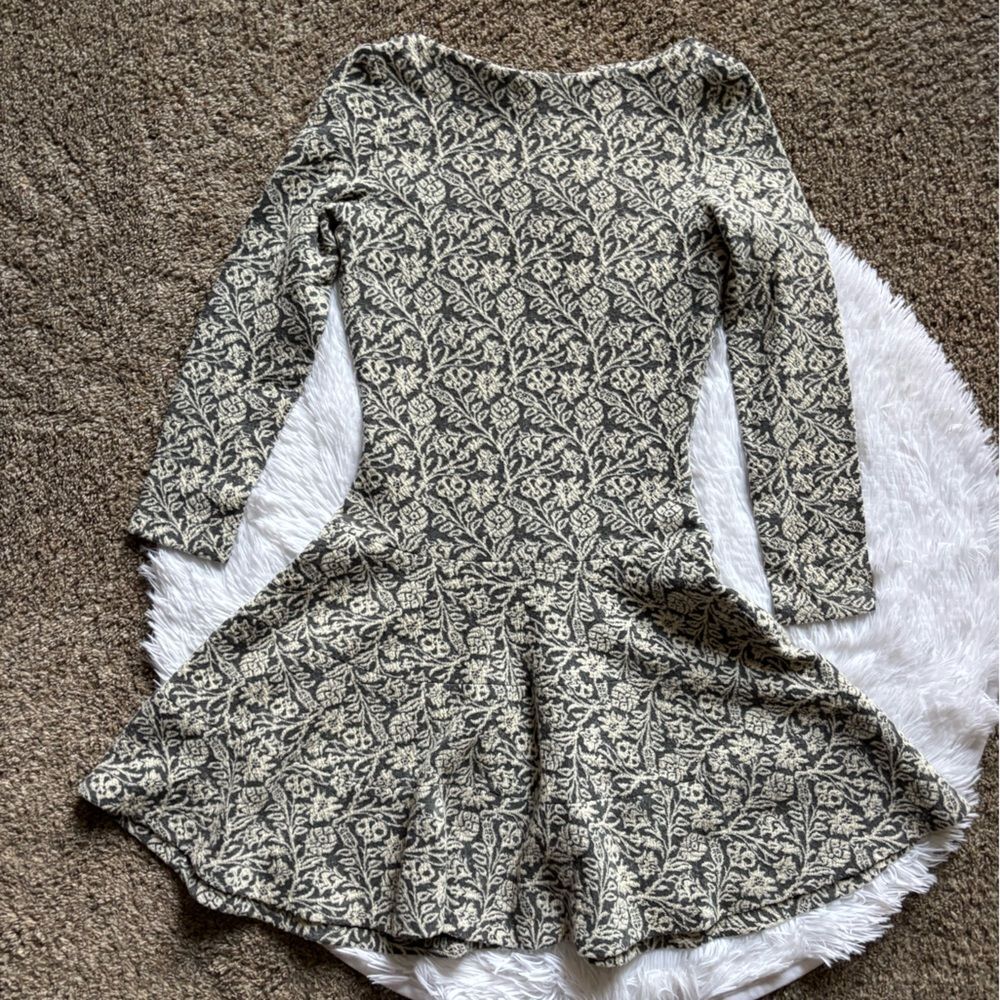Zara Woman Dress Wool Blend Long‎ Sleeve Womens Size XS